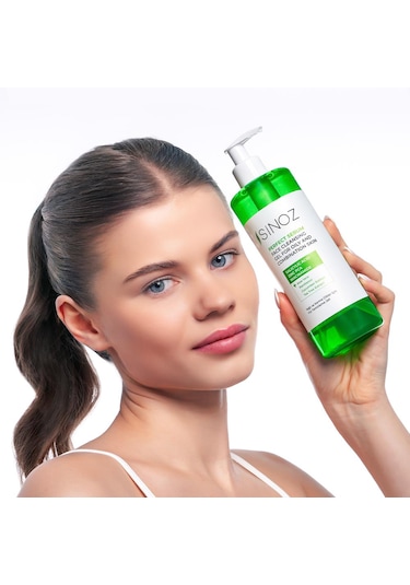 Sinoz Yağlı ve Karma Ciltler için Sebum Dengeleyici Yüz Temizleme Jeli 400 ﻿ML