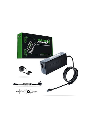 Pars Power Prs-045 Notebook Adaptör Lenovo Ideapad Ultrabook İnce Uç 65w Uyumlu