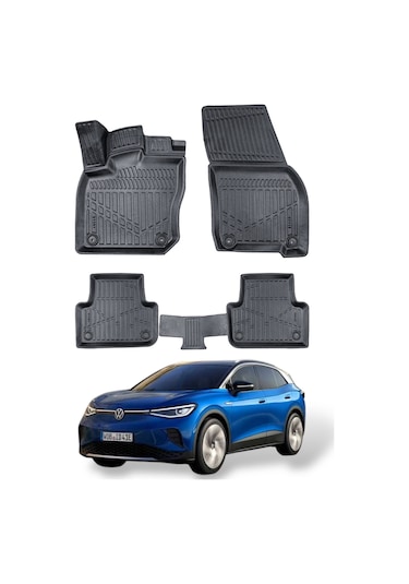 Volkswagen Id4 2024- Uyumlu Araca Özel Lüx 4d Paspas