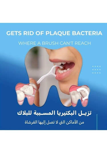 Willowhaven 200 Adet Diş İpi, Derin Temizlik Ve Seyahat İçin Portatif Ağız Bakımı