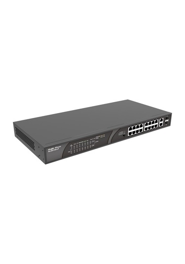 Ruijie Reyee RG-ES118S-LP 16 Port PoE 2 Port GB Uplink Rackmount Switch