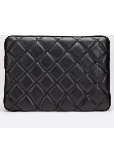 Kapitone Laptop Kılıfı 15 - 16 İnç Siyah