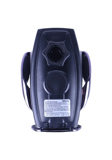 A8g Siyah Araç Tutucu 15 W Kablosuz Hızlı Şarj, Otomatik Kıskaçlı Siyah