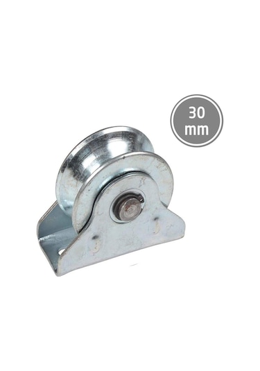 Rmt030 Sürgülü Demir Kapı İçin Tablalı Ray Makarası 30 Mm