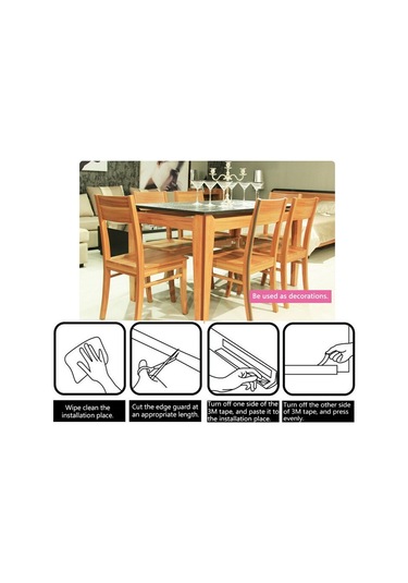 Miny Baby Mini Kenar+Köşe Koruyucu-Siyah Çok Renkli