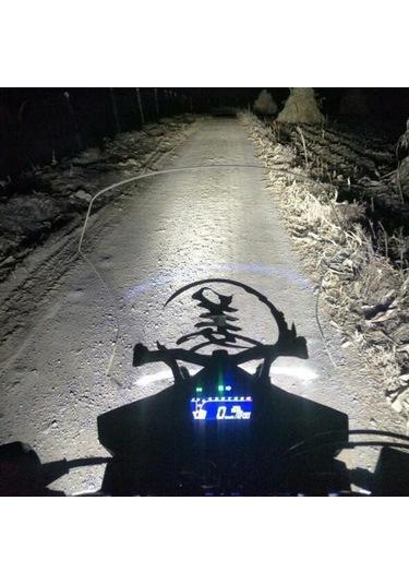 40w Sarı Işık Motosiklet Led Spot Far Araba Ön Tampon Işık Off-road Araç Modifiye Çatı Işık
