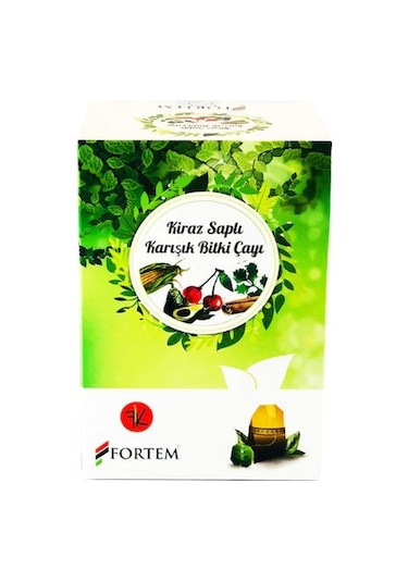 Fortem Kiraz Saplı Karışık Bitki Çayı 45'li