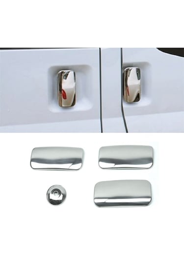 Ford Transit 2000-2013 Arası Krom Kapı Kolu 3 Kapı P.çelik
