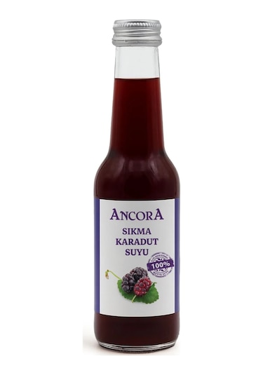 Ancora Sıkma Karadut Suyu 250 Ml X 12 Adet