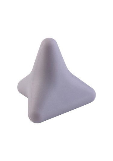 Anjiexun Silikon Masaj Konisi Katı Top Psoas Kas Gevşetme Sırt Ayak Yogası 1 Gri