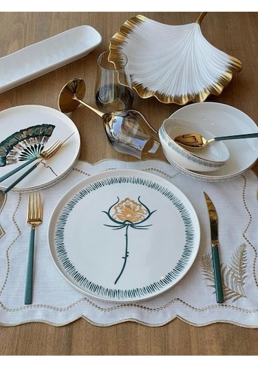 Pure Bone Modern Grace 24 Parça 6 Kişilik Renkli
