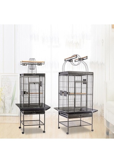 Cocodypet B13 Papağan Kafesi Ayaklı 46x46x158