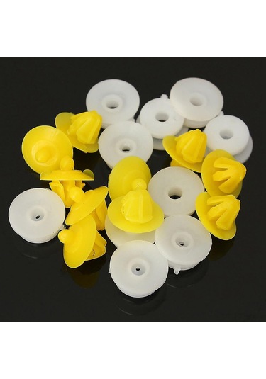 Fosenze Range Rover Lr2 Lr3 Lr4 Freelander Spor Dış Kapı Jant Çemberi Moulding Ekstansiyonu Nilon Tutucu Klip 10 Adet