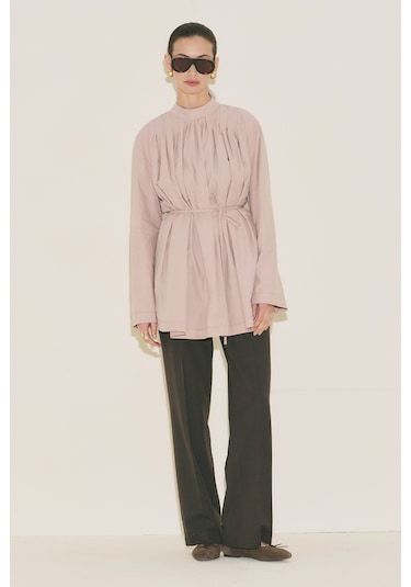 Manuka Pliseli Tunik Pembe Ss26tnk00004-78 Pembe