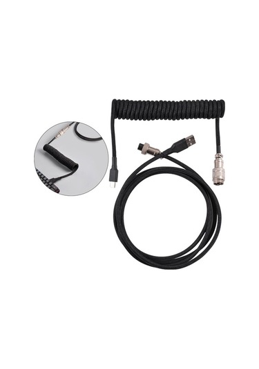 Trendooze Homyl Usb Tip C Kablo - Mekanik Klavye Siyah, Evrensel Şarj Çözümü