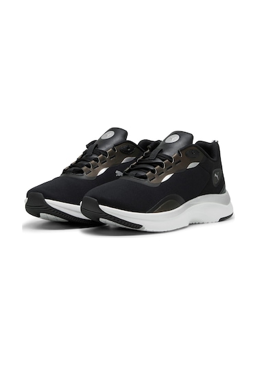 Puma Puma SOFTRIDE Orla Metallic Dream Kadın  Siyah Sneaker