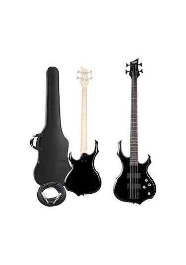 Midex MBG-410BK Üst Segment Profesyonel Bas Gitar 4 Telli