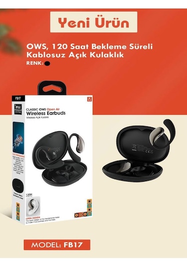 Deanb FB17 IPX4 Ows Bluetooth 5.4 Kablosuz Hoparlör
