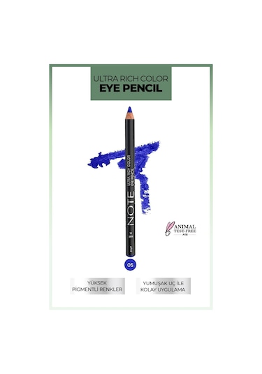 Note Cosmetique Ultra Rich Color Göz Kalemi 05 Navy - Saks Mavisi