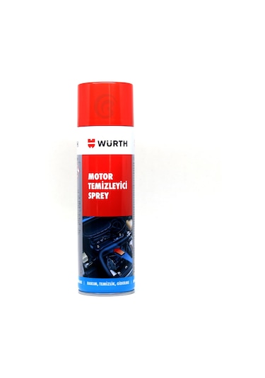 3X Würth Motor Temizleyici Sprey 500 Ml Su Gerekmez