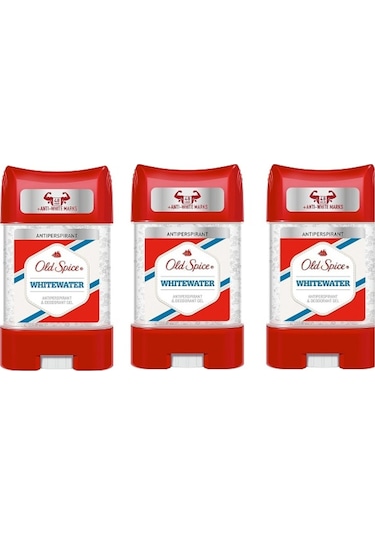 Old Spice Whitewater Clear Jel Deodorant 70 ML x 3