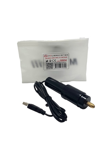 Powermaster Pm-5504 Mini Hobby Drıll El Matkabı 5 Volt Usb Adaptör İle Çalışır