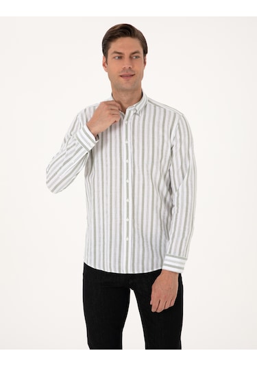 Pierre Cardin Erkek Gömlek Desenli 50312269-vr255 Diğer
