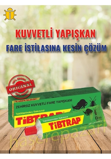 Tibtrap Zehirsiz Ultra Güçlü Fare Yapışkanı 125 ML