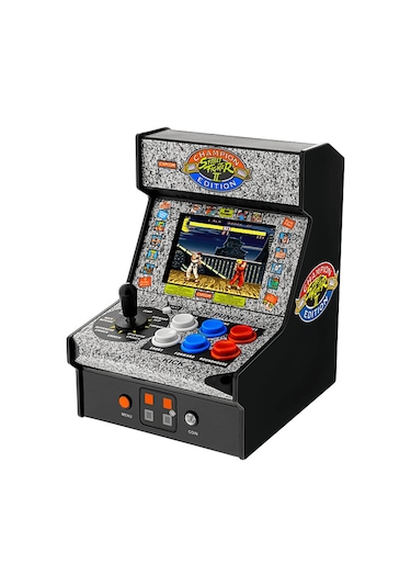 Myarcade Street Fighter II Champ Retro Konsol Gri