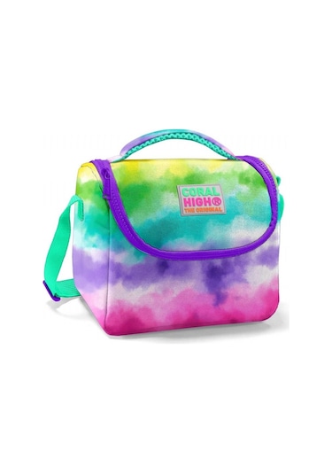 Coral High Kız Çocuk Airbrush Yalıtımlı Okul Beslenme Çantası 11739