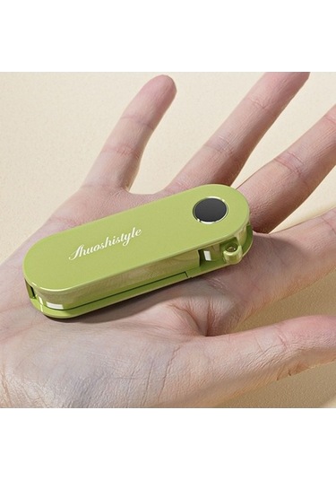 Ulzyvf Cbtx Katlanır Mutfak Bıçağı, Kısa Paslanmaz Çelik Meyve Soyma Aleti Yeşil Yeşil