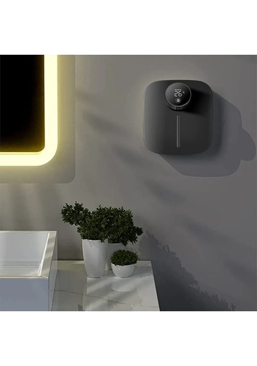 Hangfox Duvar Tipi Otomatik Köpük Sabun Dağıtıcı - Infrared Sensörlü, Usb-c Şarj Edilebilir, Çok Fonksiyonlu Mavi Mavi