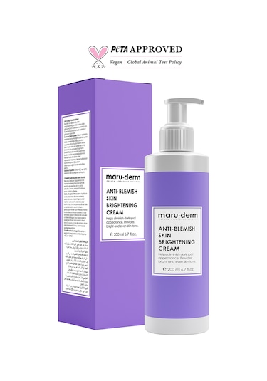 Maruderm Leke Karşıtı Cilt Beyazlatıcı Bakım Kremi 200 ML