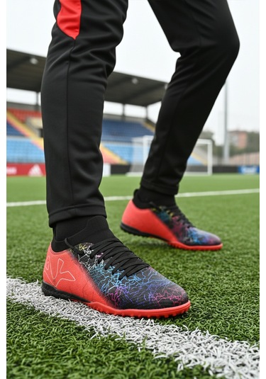 Siyah Fuşya Bilekten Sarmalı Erkek Krampon Mh-252-153 M Siyah-fuşya