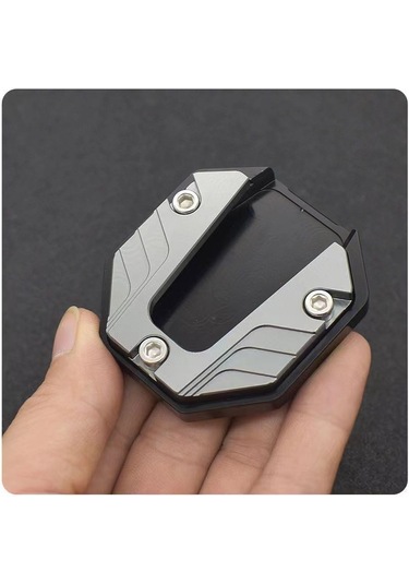 Kırmızı Alüminyum Alaşım Genişletilmiş Tek Ayak Dayanağı Pedi, Elektrikli Araçlar, Motosikletler Ve Bisikletler İçin Evrensel