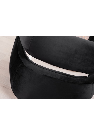 Most Volpe Berjer Silinebilir Siyah Kadife Kumaş Evinize Teslim Siyah