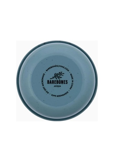 Barebones Rolled Enamelware 4 Lü Emaye Kamp Kupası Mutfak Aksesuarları Mavi
