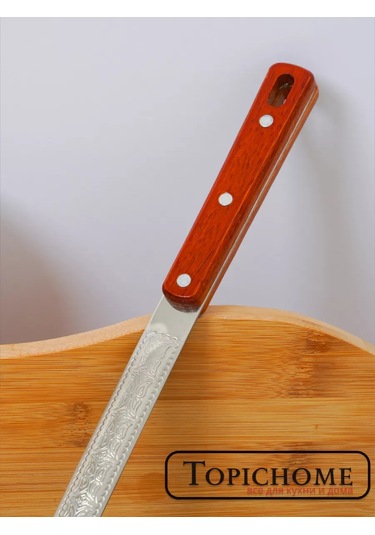 Topichome Paslanmaz Çelikten Dübel Kazanı İçin Düz Kepçe 169754837