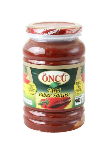 Öncü Tatlı Biber Salçası 900 G