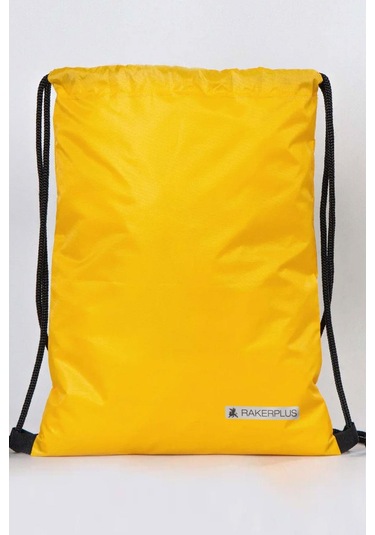 Rakerplus Sarı 32x45 Cm Su Geçirmez Büzgülü Krampon Ve Spor Çantası Sarı