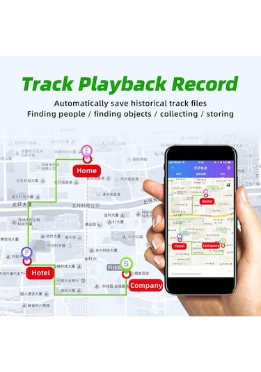 Mini Gps Takip Cihazı Yaşlı Çocuk Güvenliği Mikro Konum Gf22