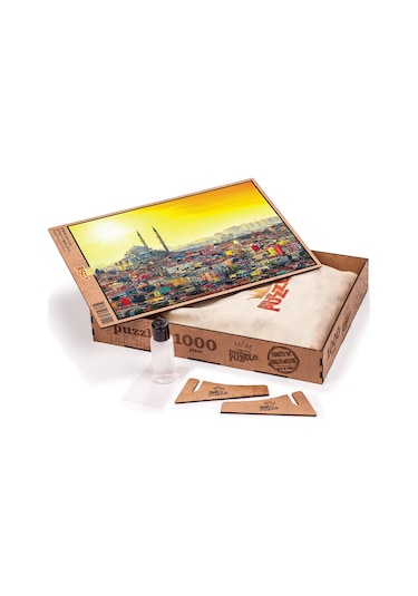 King Of Puzzle Fatih Camii Ahşap Puzzle 1000 Parça