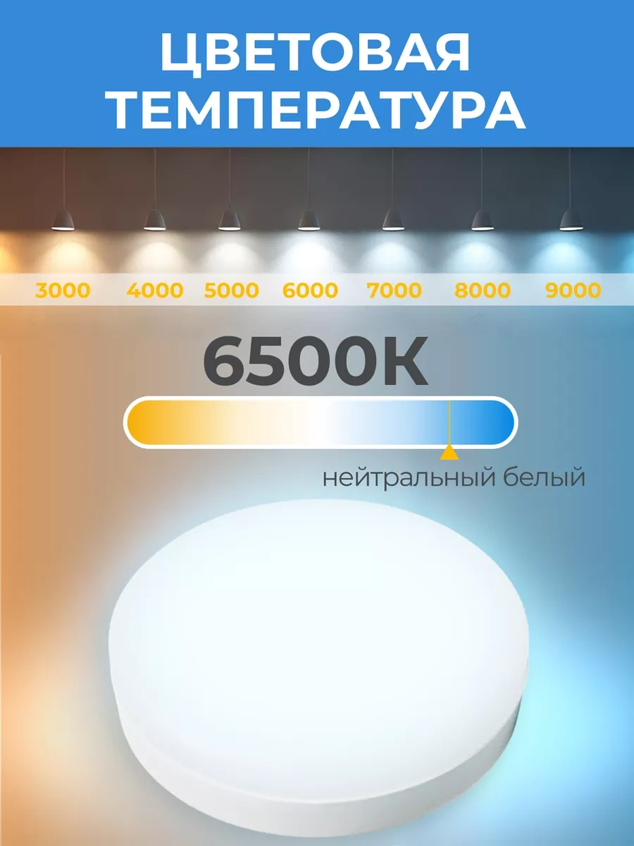 Leek Gx53 Led Ampuller 10w 6500k Soğuk Beyaz 183873139