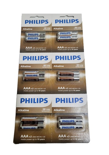 Philips Power Alkalin 12li Aaa İnce Pil Lr03p12w10