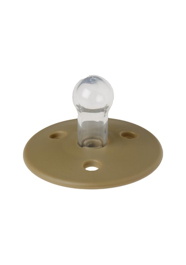 Mininor Silikon Emzik 0+ Ay - Moss Green - Kahve Standart