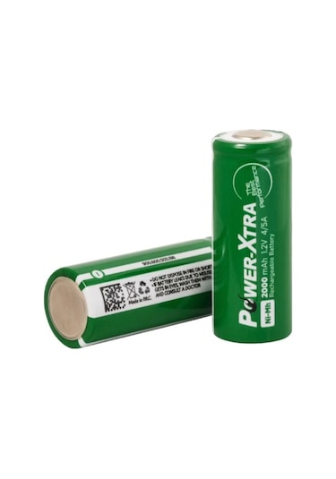 Power-Xtra 2000 mAh 1.2 V Başsız 4/5A Ni-MH Şarj Edilebilir Pil