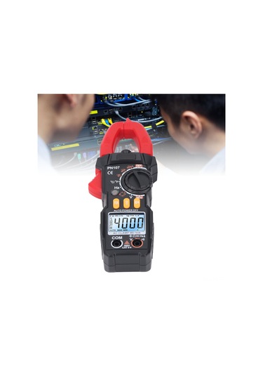 Teltree Aneng Pn107 Dijital Sıkma Akım Metre - Ac/dc Akım, Gerilim, Direnc, Kapasite, Sıcaklık Ölçer - Ncv Tespiti, Arka Işık, El Feneri - Elektrikçi Aracı Cat Iı 600v 5999 Sayım