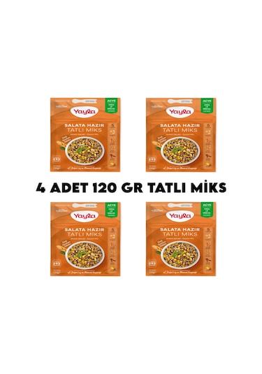 Yayla Tatlı Miks Hazır Salata X 4 Adet
