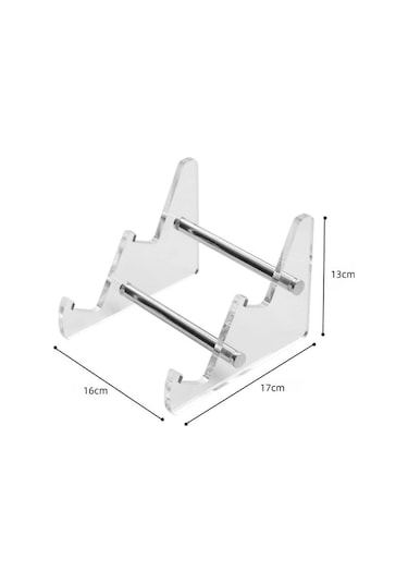 Dancemonkey Çift Katlı Mekanik Klavye Standı - Güçlü Akrilik Çerçeve Stand