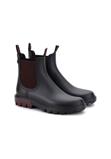 Igor Rock Bıcolor Bordo Kadın Yağmur Botu Bordo